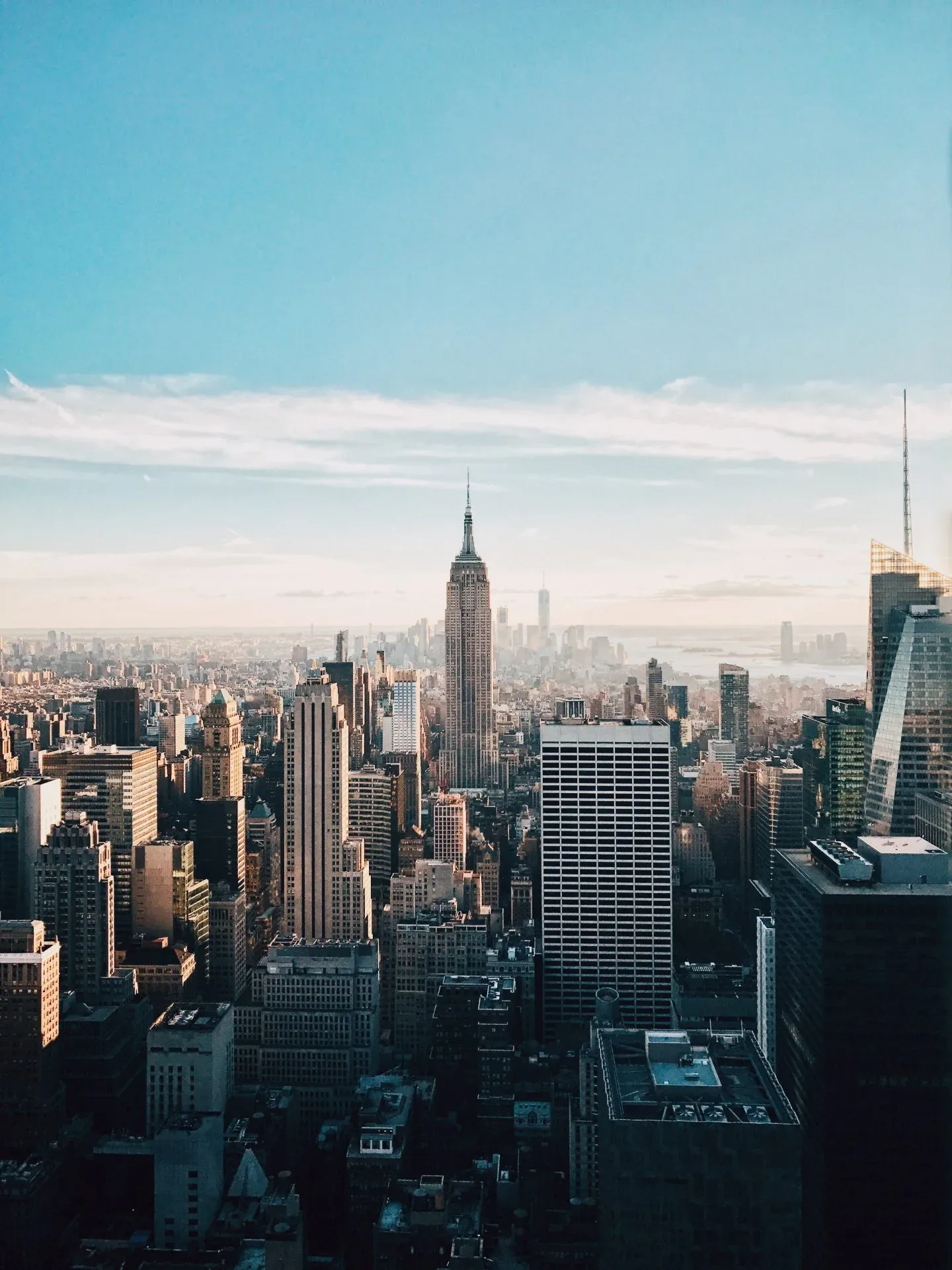 Manhattan seen from above